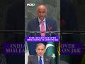 India Slams Pakistan's False And Hollow Claims on Jammu & Kashmir | #india #pakistan #viral