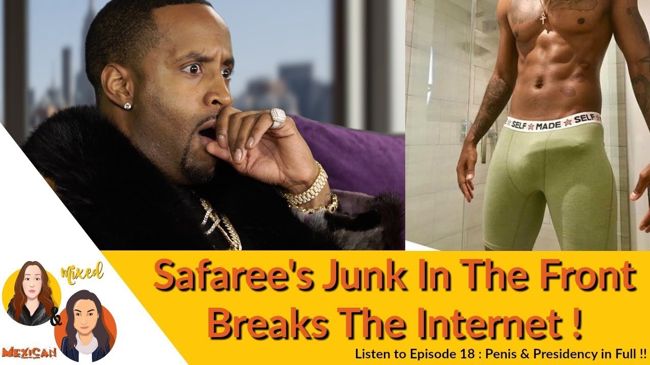 Safaree's Junk In The Front Breaks The Internet ! 