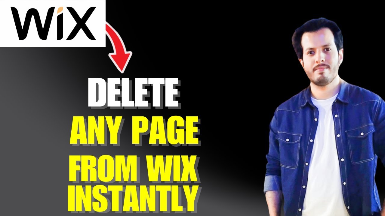 How to Delete a Specific Page on Wix | Full Guide - YouTube