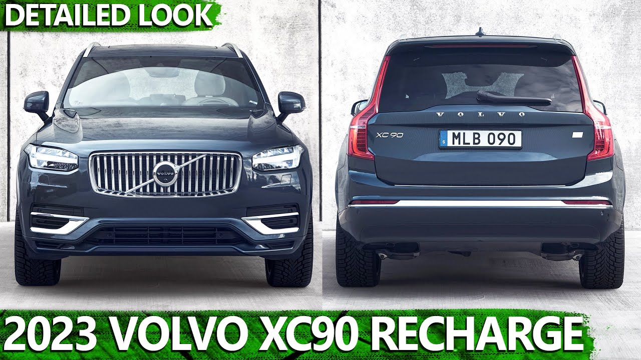 New 2023 Volvo XC90 Recharge T8 in Beautiful Denim Blue | Volvo XC90 2022
