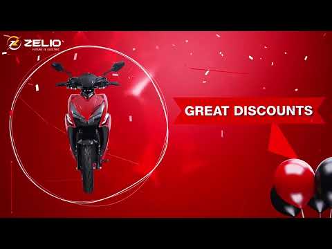 Best Electric Scooter| Free Sports Jacket with every Zelio scooter.
