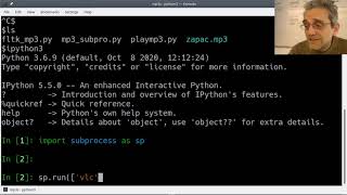 CS2 Lesson 9 - Subprocess to play mp3's