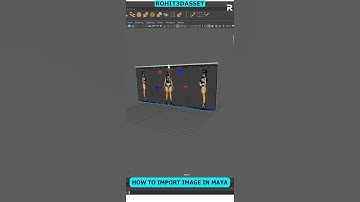 How to import reference image in maya #modeling #tutorial #mayatutorial  #3dmodel #trending