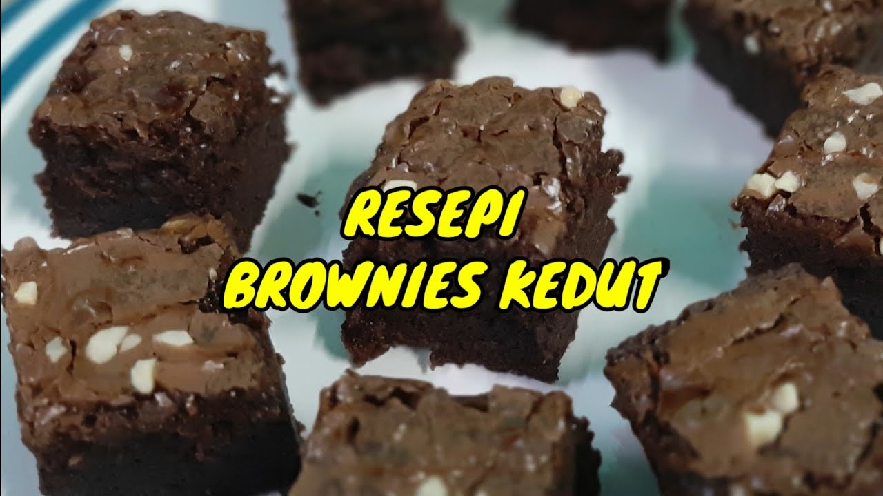 BROWNIES KEDUT RESEPI BROWNIES KEDUT YouTube