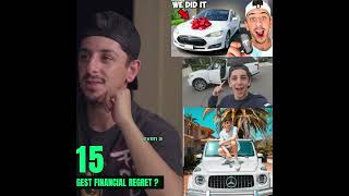 Here was faze rugs Biggest Financial Regret