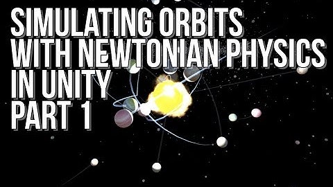 Simulating Orbits in Unity