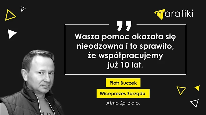 Piotr Buczek z firmy Atmo w rozmowie z Krzysztofem Wroskim (CEO agencji Marafiki