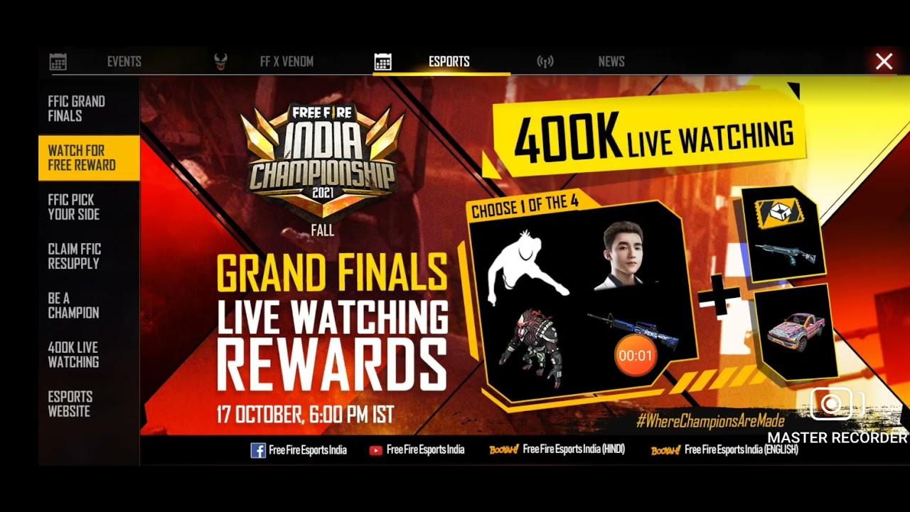 comment me what you are choosing in FFIC reward.