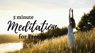 5 Minute Christian Meditation for When I Feel Shame