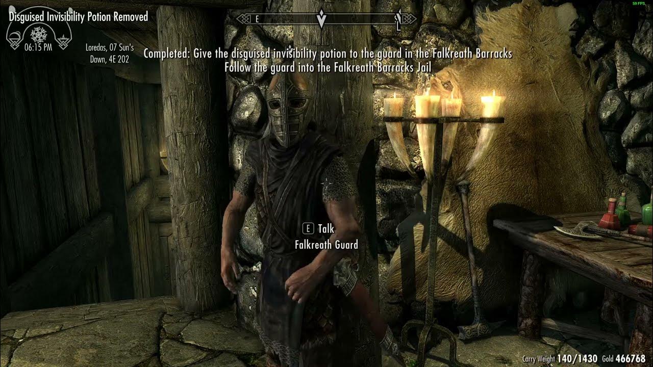 Skyrim Special Edition Helping a Guard with His Skooma Addiction YouTube