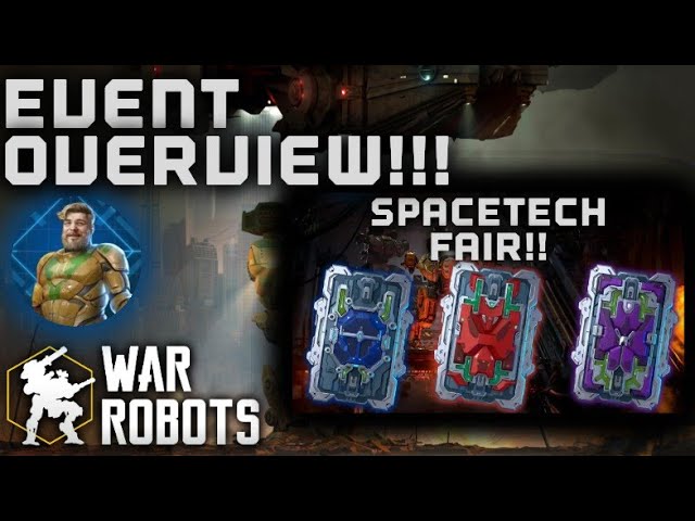 NEW SPACETECH FAIR EVENT IS HERE! NEW RAPTOR ROBOT! HOW GOOD IS IT? (War Robots) class=