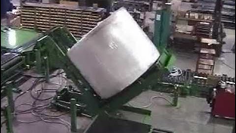 CUSTOM Stretch Wrapper - Synergy 2.5 Automatic Roll Wrapper and Conveyor System