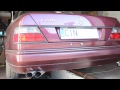 mercedes e220 custom exhaust inochi motorsport