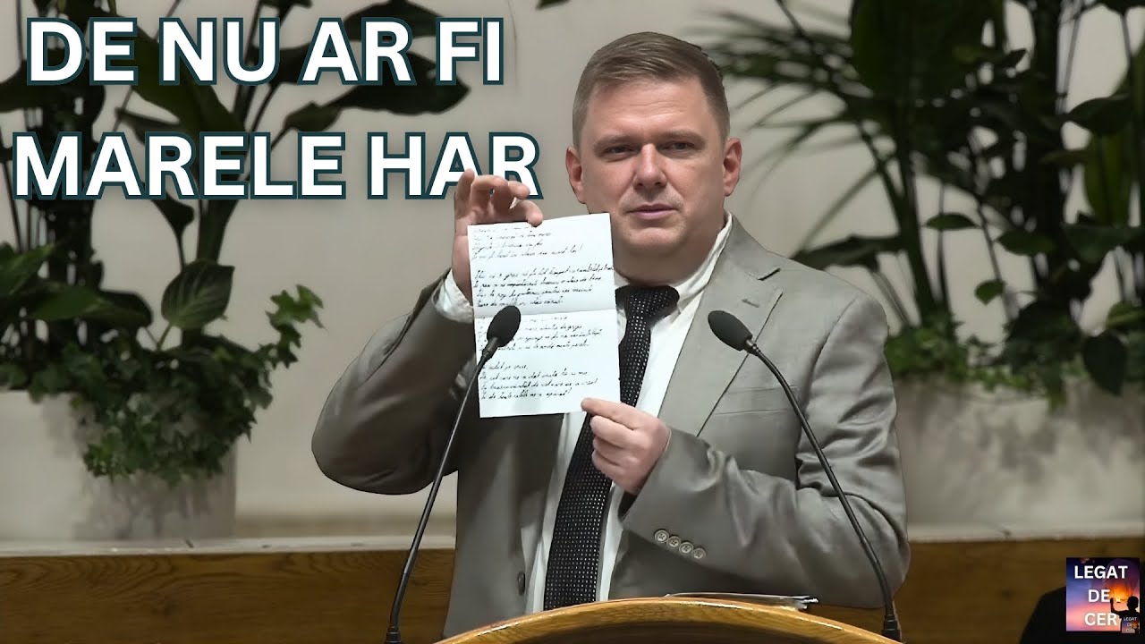 PREDICA DANIEL POPA - De nu ar fi marele har ⎮2026