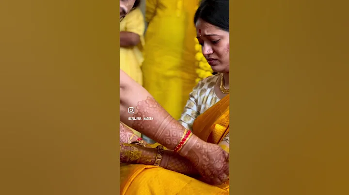 Manifesting is real✨#bengaluru #indian #bride #southindianbride #southindian #haldi #emotional