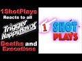 1ShotPlays Reacts to all Danganronpa: Trigger Happy Havoc Deaths and Executions!