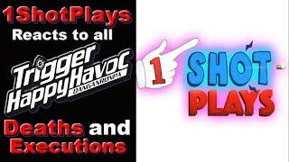 1ShotPlays Reacts to all Danganronpa: Trigger Happy Havoc Deaths and Executions