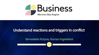 Understand reactions and triggers in conflict