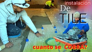 como instalar tile o ceramica si es tu primera vez y cuanto puedes cobrar $