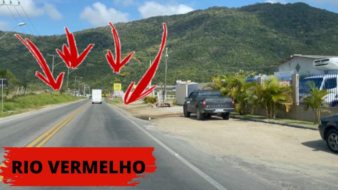 RIO VERMELHO ATÉ CANASVIEIRAS RUAS DOS BAIRROS DE FLORIANÓPOLIS SANTA CATARINA