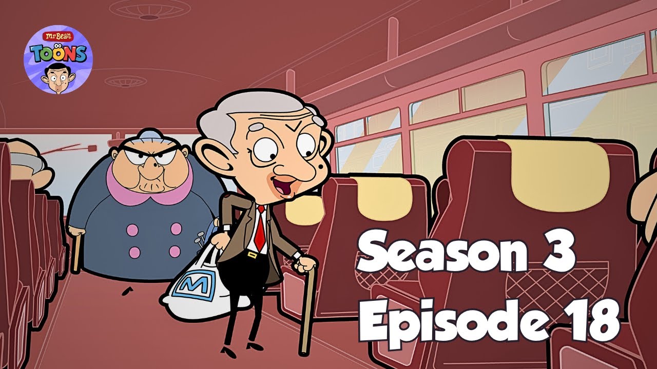 Old Man Bean | Coach Trip Mr. Bean Animated Series | Season 3 Episode 18