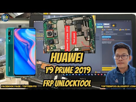 Инструмент для разблокировки FRP Huawei Y9 Prime 2019 @ahmeowaily