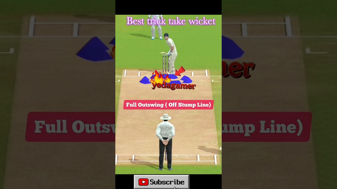 "Secret Trick to Take Wicket in Test Match 😱 Unbelievable Bowling Strategy!" 