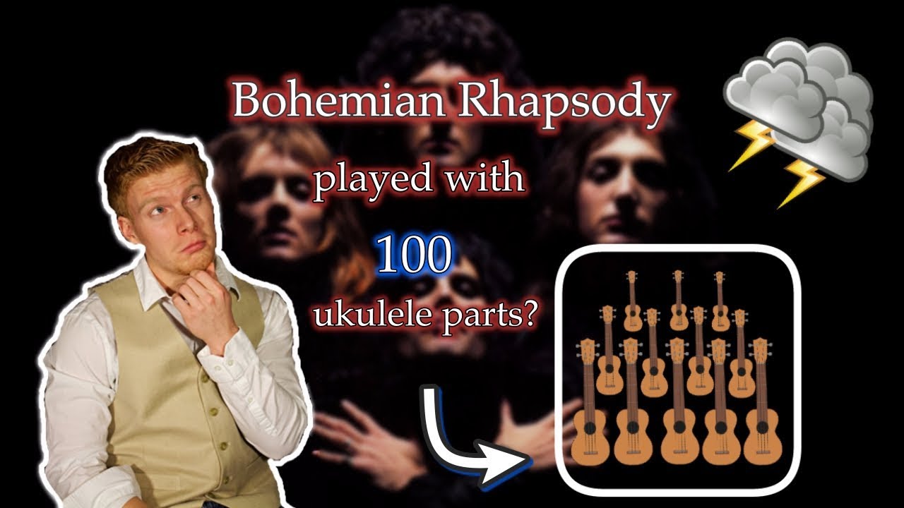 "Bohemian Rhapsody" Ukulele Cover ONE UKE YouTube