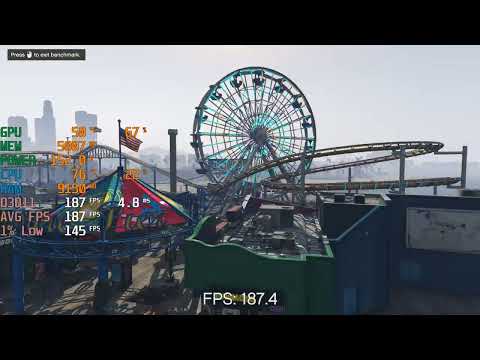 GTA 5 / V - i5 13600KF + RTX 4070 Ti - 1440p Max Settings - Benchmark Fps Test