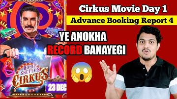 Cirkus Movie Advance Booking Report 4 || Cirkus Day 1 Box Office Prediction #cirkus #rohitshetty