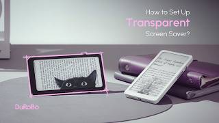 How to Set Up Transparent Screen Saver