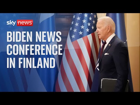 US President Biden and Finnish President Niinisto hold joint news conference