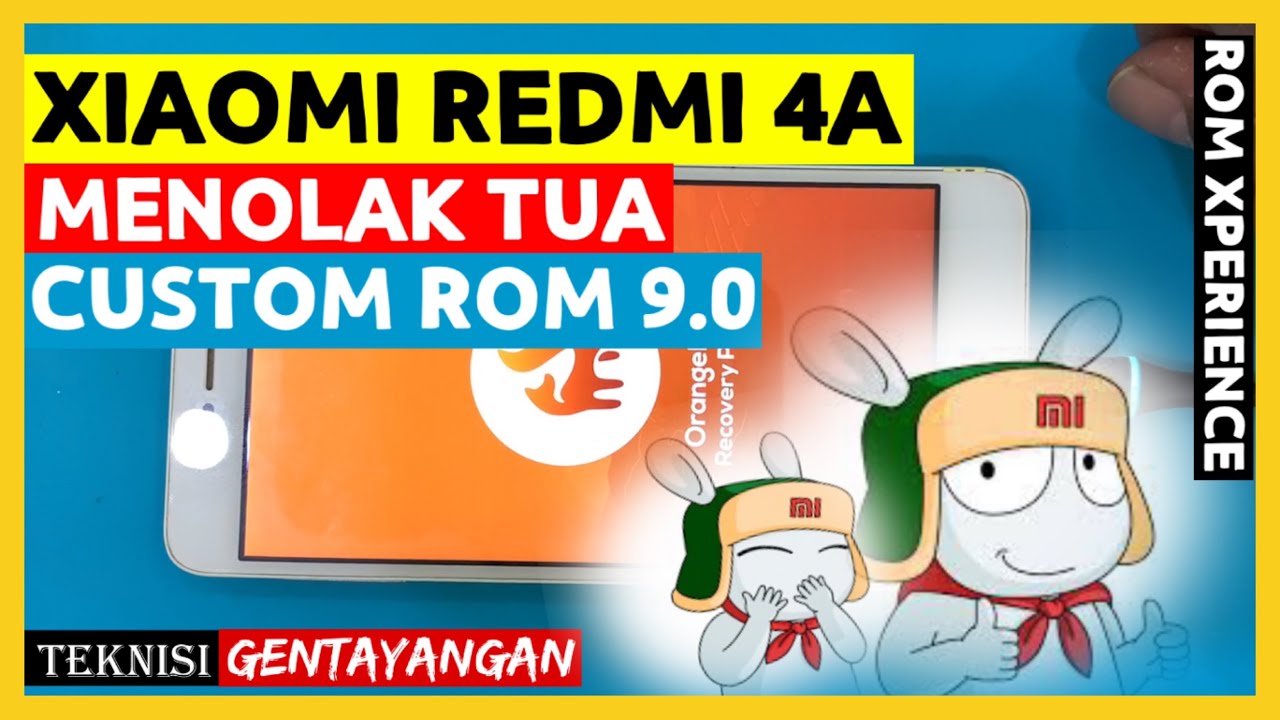 Cara Custom Rom PIXEL EXPERIENCE Android 9 Xiaomi Redmi 4A ROLEX ,PUBG ...