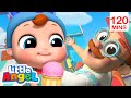 Eat an Ice Cream Song 🍧| LITTLE ANGEL 😇 | Lullabies &amp; Nursery Rhymes for Kids | Sleep Baby Songs