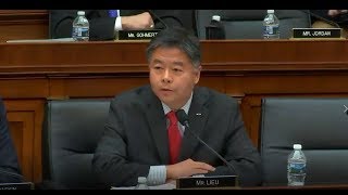 REP. LIEU REMARKS DURING HOUSE JUDICIARY HEARING ON HATE CRIMES AND THE RISE OF WHITE NATIONALISM