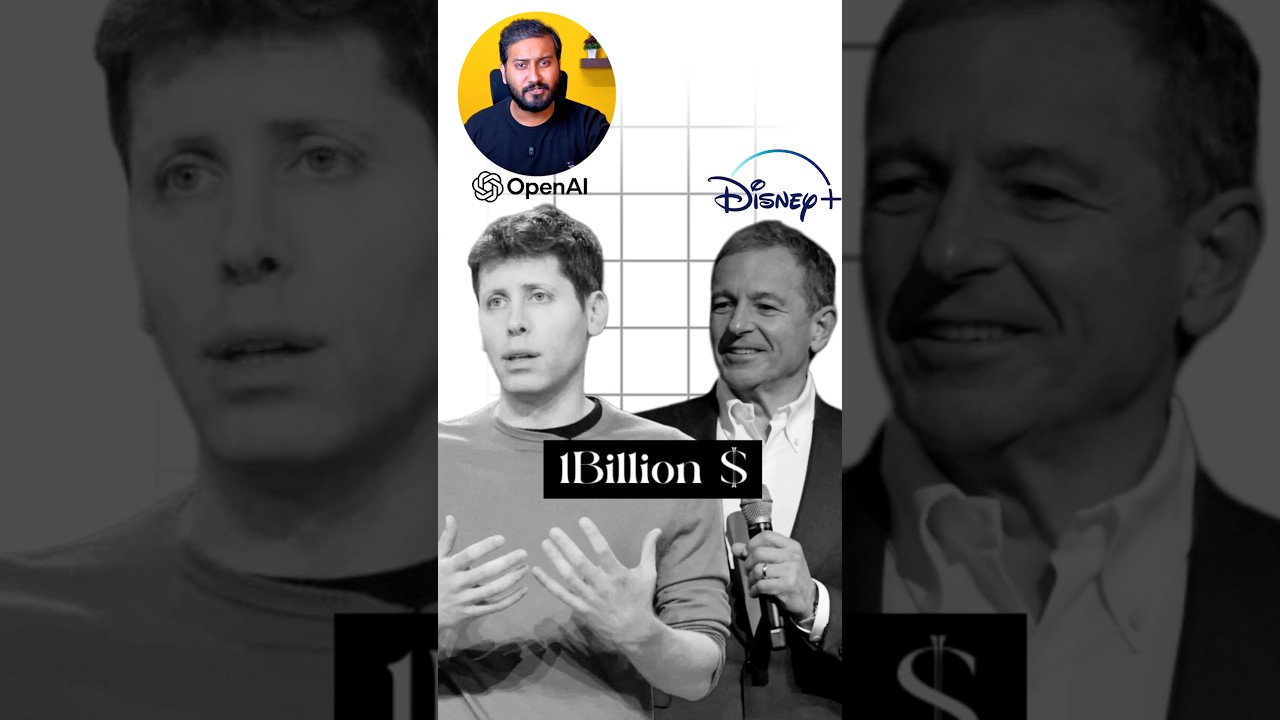 Disney OpenAI 1 Billion dollar Partnership 