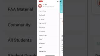 S61C™ CFI App Students’ Details screenshot 1
