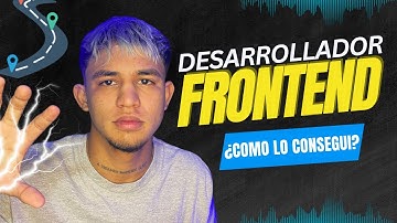 Desarrollador Frontend con 18 años  ¿qué fue lo que hice?