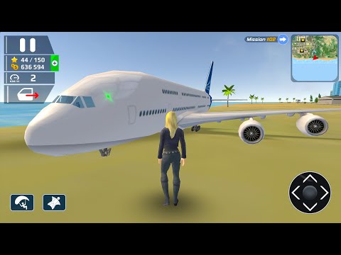 Airbus A380 Gulfstream Airplane and Apache Fighter Helicopter Pilot Simulator - Android Gameplay.