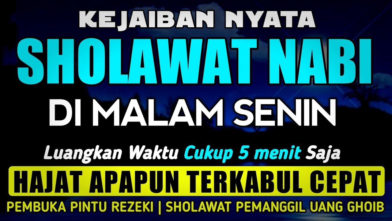 SHOLAWAT PENARIK REZEKI PALING DAHSYAT, Sholawat Nabi Muhammad SAW, SALAWAT JIBRIL PALING MERDU
