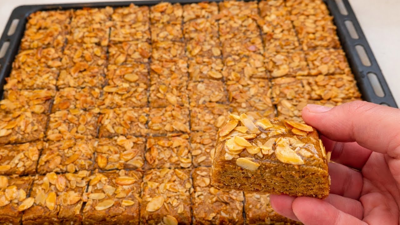 معسلة صحية بمذاق شباكية بدون دقيق ابيض ولا سكر ولا قلي 😱 أسهل وأسرع وألذ معسلة وجديها دفعة واحدة 🤔