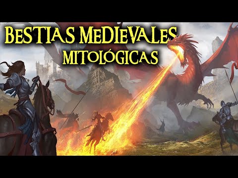 BESTIAS MEDIEVALES MITOLÓGICAS - Dragones, vampiros, demonios, fantasmas, sirenas y otros monstruos