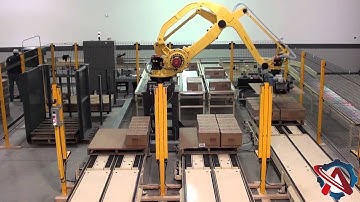 Fanuc Slip Sheet and Palletizing Robot
