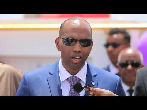 Ra'iisul Wasaare Hassan Ali Khaire Oo Daah-furay Dhismaha Waddooyinka Jowhar Iyo Afgooye.#NabadIyo