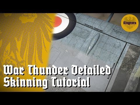 War Thunder - In Depth Skinning Tutorial - SDK, N files, BLK