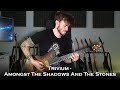 Trivium - Amongst The Shadows And The Stones (Guitar Cover + All Solos / One Take)