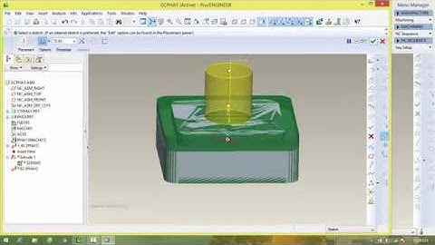 [PROE] Milling Proe 4 0 manufacturing