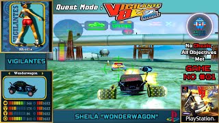 Vigilante 8 2nd Offense PS1 - Quest Mode : Sheila - Wonderwagon HD