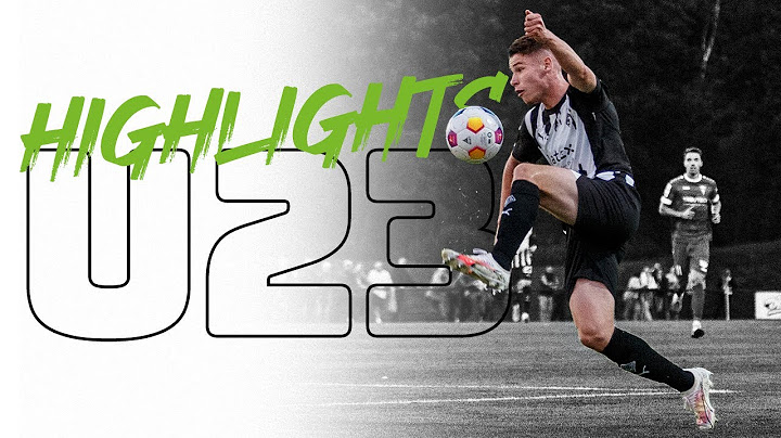 Flutlichtspiel! | U23 |  Wegberg Beeck - Borussia | Regionalliga West | FohlenHighlights