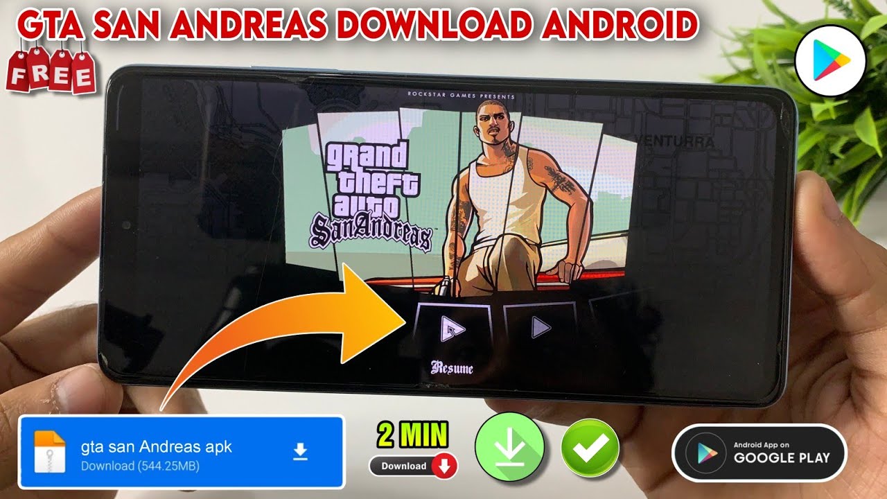 GTA SAN ANDREAS DOWNLOAD ANDROID HOW TO DOWNLOAD GTA SAN
